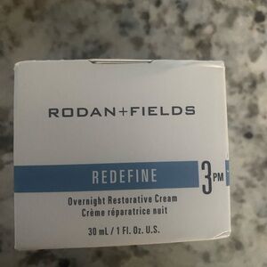 Rodan + Fields REDEFINE Overnight Restorative Cream - White and Blue Packaging